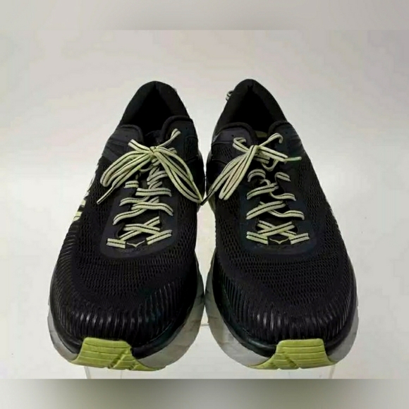 Hoka One Bondi 7 Black Green Sneakers Tennis Shoe Men Size 13 main image 4
